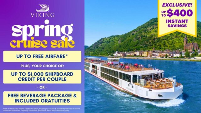 Viking Cruises Spring Sale