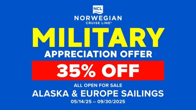 Norwegian: Military Appreciation Offer