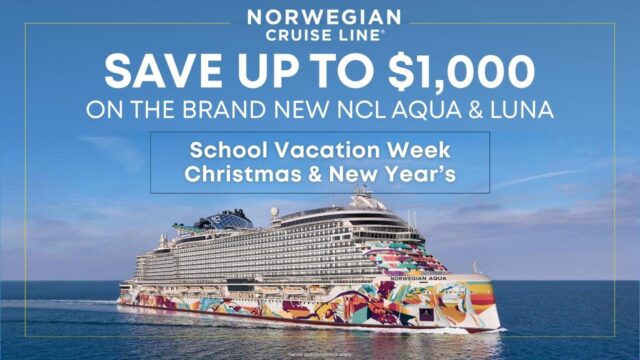 NCL Holiday Sale: Save Up to $1,000