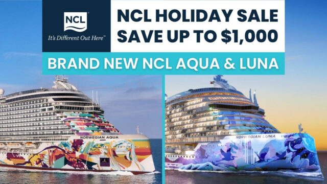 NCL Holiday Sale: Save Up to $1,000