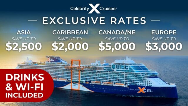 Celebrity Cruises Exclusive Rates