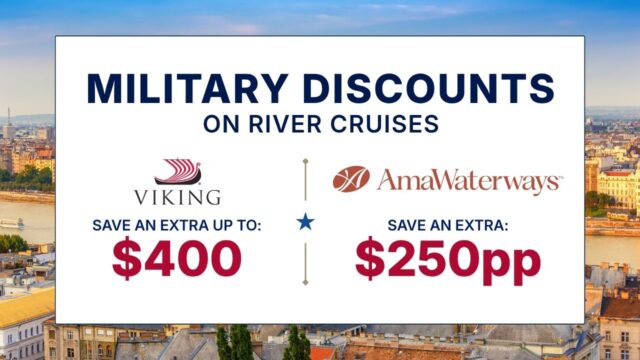 Military Discounts on River Cruises