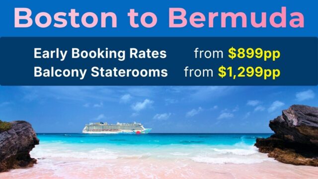 Boston to Bermuda Cruises